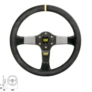 Kierownica OMP 350 Carbon D Premium